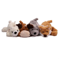3pk of Cozies Naturals Dog Toys