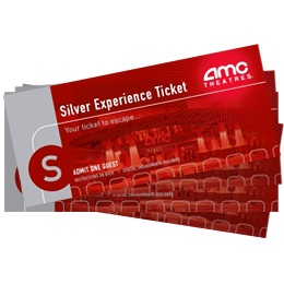 4 AMC Silver Experience Tickets