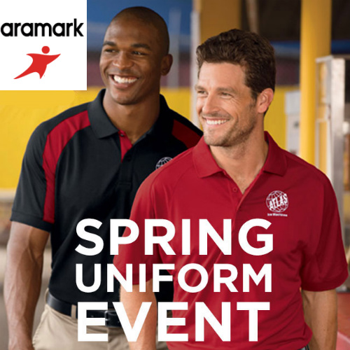 Aramark 25 off 50 + 5 S/H