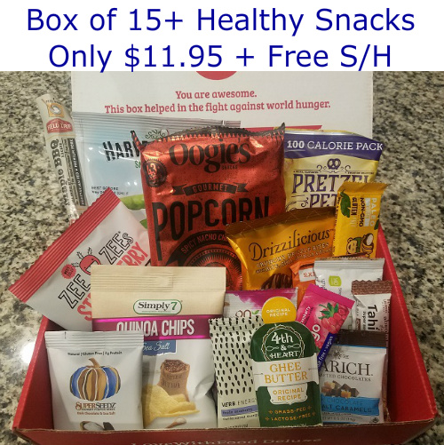 Love With Food Coupon 40 off Deluxe Snack Box + Free S/H
