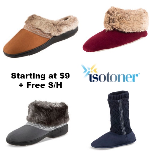 what stores sell isotoner slippers