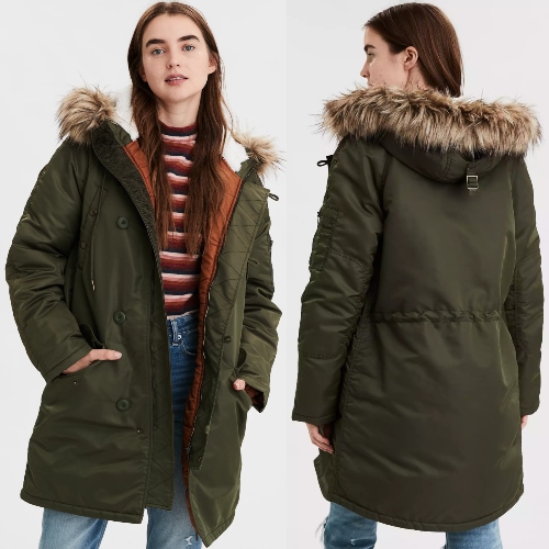 80% off Women’s American Eagle Outfitters Parkas : Only $29.99 ...