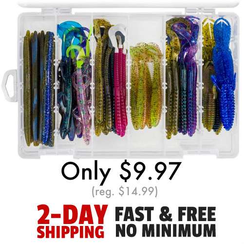 Bass Pro Shops 70-PC Best Of Lure Kit : Only $9.97 + Free S/H