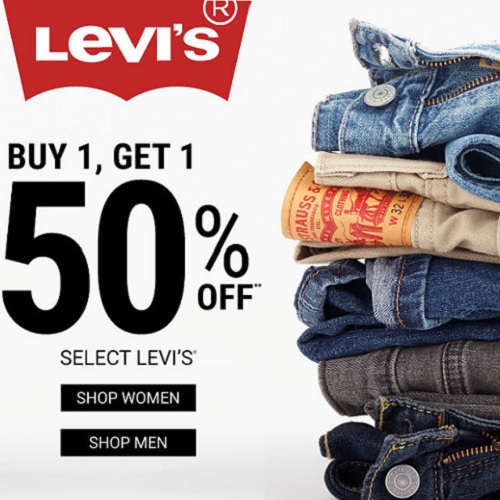 Levi’s Jeans Sale : Buy 1, Get 1 50% off | MyBargainBuddy.com