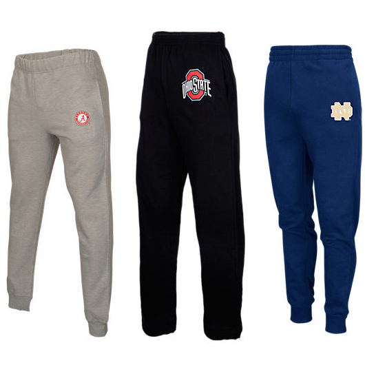 Men’s NCAA Jogger Pants : $9.99 | MyBargainBuddy.com