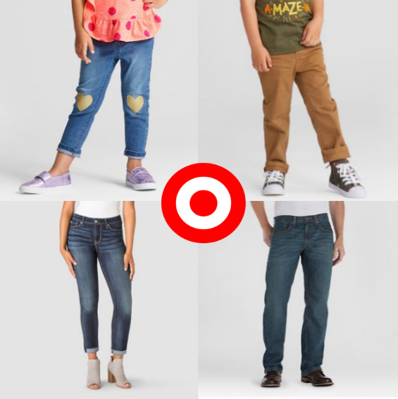 Target : BOGO 50% off Jeans for the Whole Family | MyBargainBuddy.com