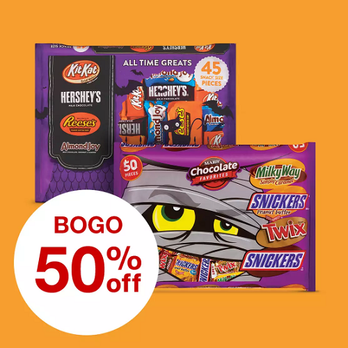 Target Halloween Candy sale