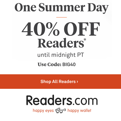Reading Glasses Extra 40 off with Coupon