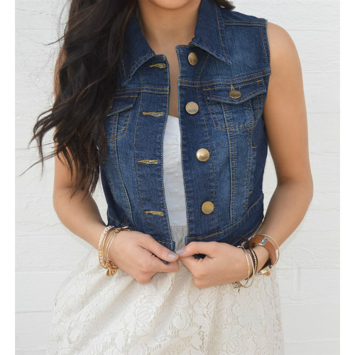 Perfect Denim Vest : Only $16.99 | MyBargainBuddy.com