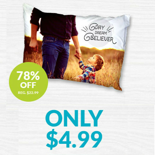 custom photo pillowcase coupon