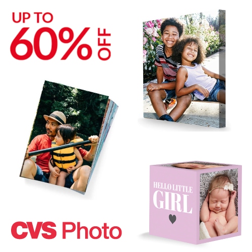 CVS Coupons Up to 60 off Photo Products