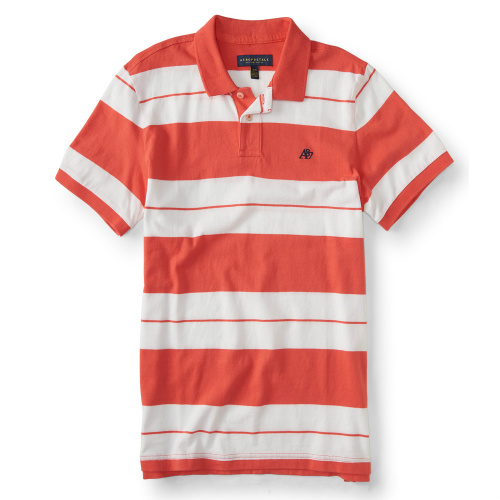 Mens Aeropostale Striped Polos