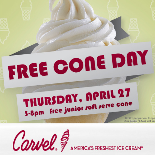 carvel free ice cream