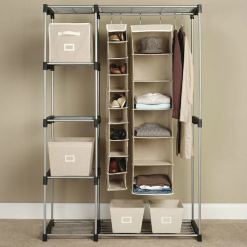 closet organizer storage rack