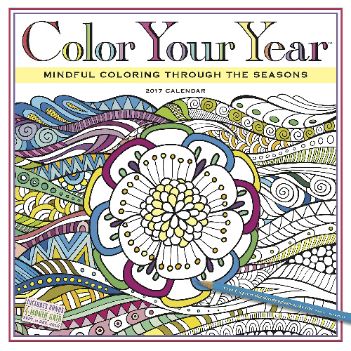 color your year calendar