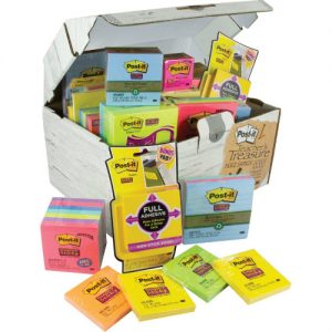 post-it notes treasure box