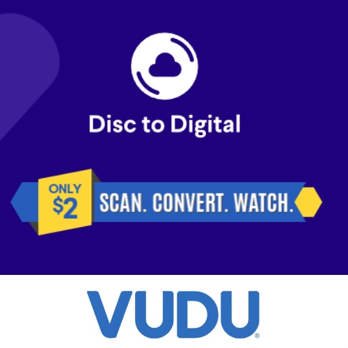 Vudu DisctoDigital Conversion Only 2