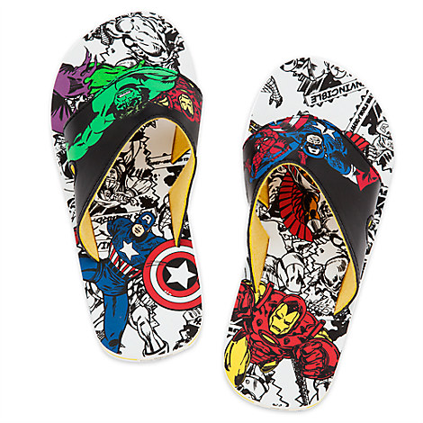 avengers flip flops