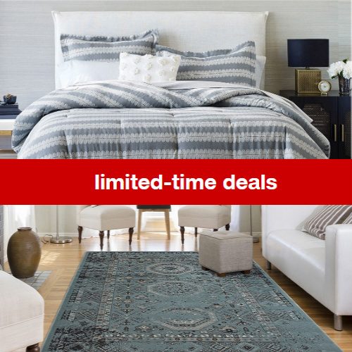 target rugs and bedding sale