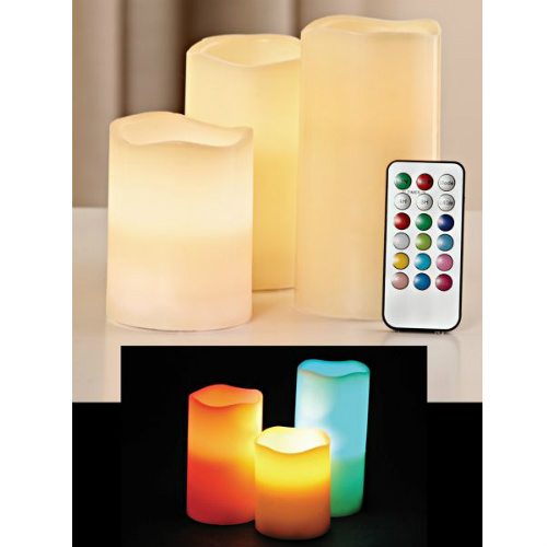 clearance LED color changing candles