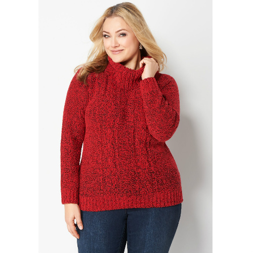 plus size chenille sweater