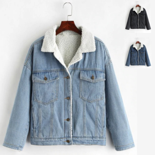 75% off Women’s Fleece-Lined Denim Jacket : Only $16.99