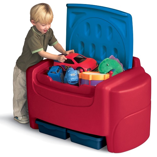 little tikes goodyear tire toy box