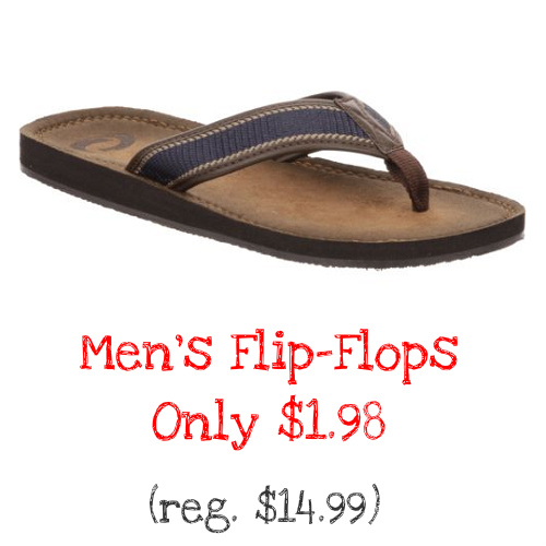 bargain flip flops