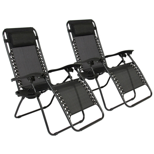 60 off Set of 2 Zero Gravity Chairs Only 65.97 + Free S/H