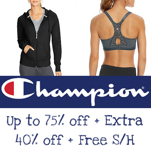 coupons for champion clothing