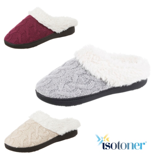 isotoner slippers for women