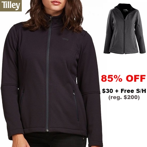 85% off Women’s Tilley Soft Shell Jacket : Only $30 + Free S/H ...