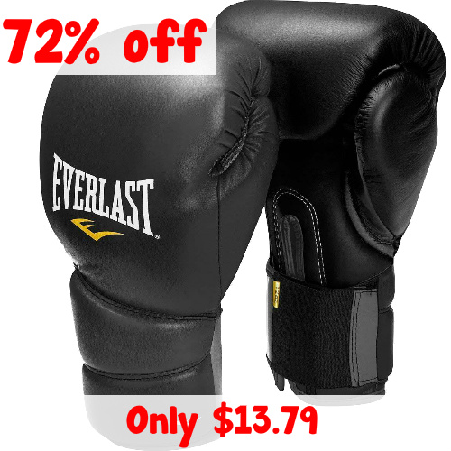 72% off 16-OZ Everlast Boxing Gloves : Only $13.79 | MyBargainBuddy.com