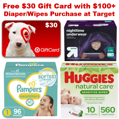 target diaper promo