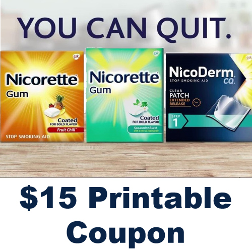 nicorette nicoderm coupon
