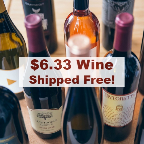 free shipping on wine