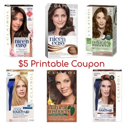 Clairol Hair Color Coupon