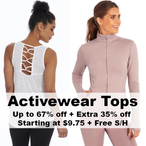 Marika Activewear Tops Up to 67 off + Extra 35 off + Free S/H