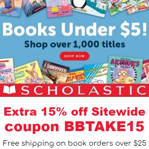 Scholastic book order coupon code