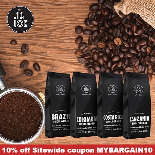 Cafe Joe Coupon 10 off Sitewide code MYBARGAIN10