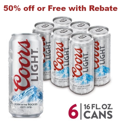 coors-light-rebate-50-off-or-100-free-6-pack-mybargainbuddy
