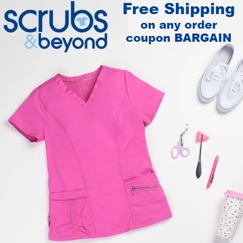 Scrubs & Beyond Coupon Free Shipping on any order code BARGAIN