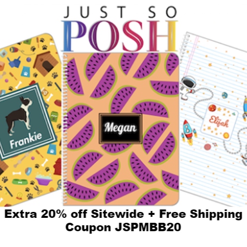Just So Posh Coupon 20 off Sitewide + Free Shipping code JSPMBB20