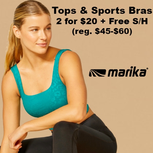 Marika Activewear Tops & Sports Bras