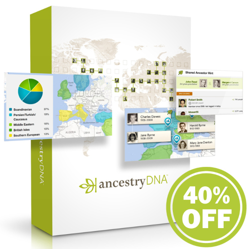 40% off Ancestry DNA Test