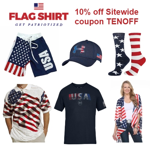 Flag Shirt Coupon