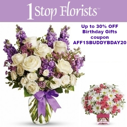 1 Stop Florists Coupon