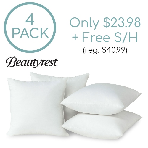 beautyrest feather pillow