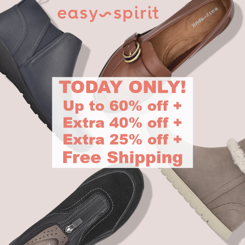 Easy Spirit Sale + Coupon : Up to 60% off + Extra 40% off + Extra 25% ...