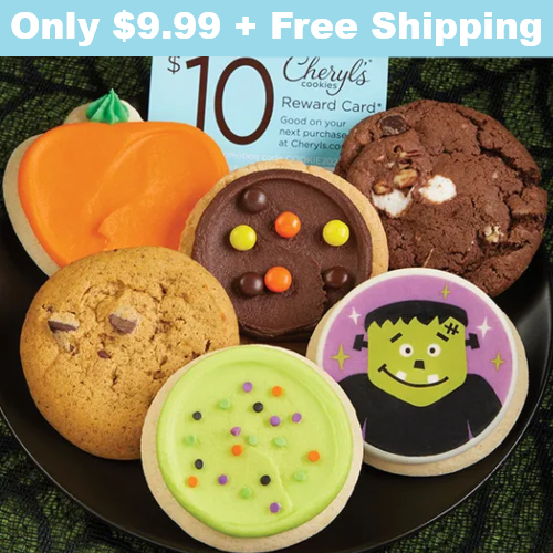 halloween cookie sampler